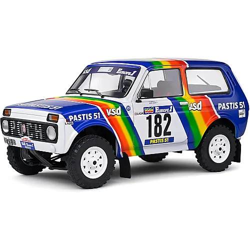Solido 1:18 Lada Niva Paris-Dakar 182 Weiss