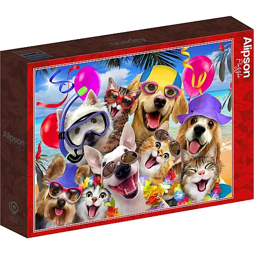 Alipson Puzzle Selfie Beach Party - 1000 Teile