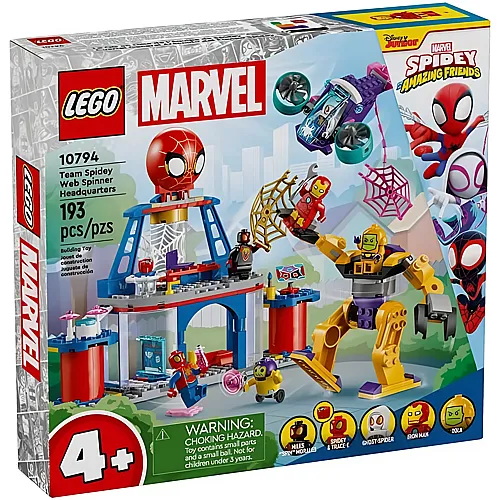 LEGO Spidey und Seine Super-Freunde Spiderman Das Hauptquartier von Spideys Team (10794)