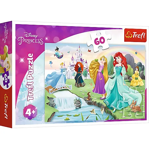 Trefl Puzzle Disney Princess Meet the Princesses - 60 Teile