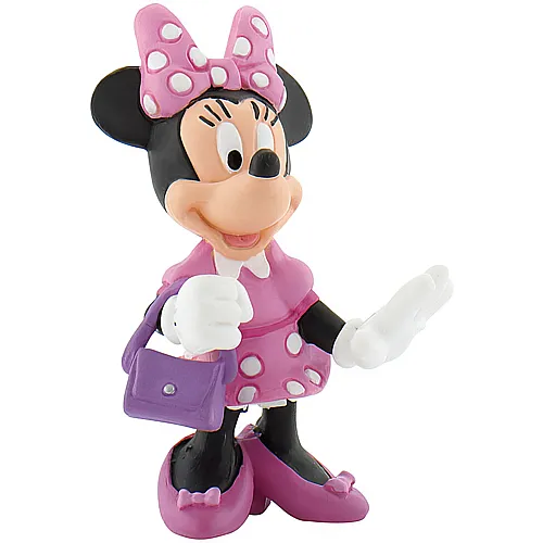 Bullyland Comic World Minnie Mouse mit Tasche