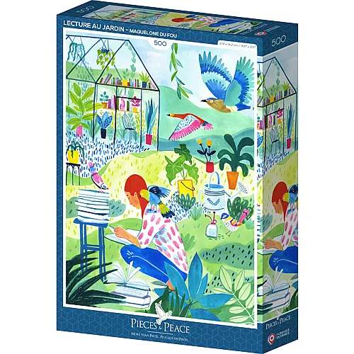 Lesung im Garten 500Teile