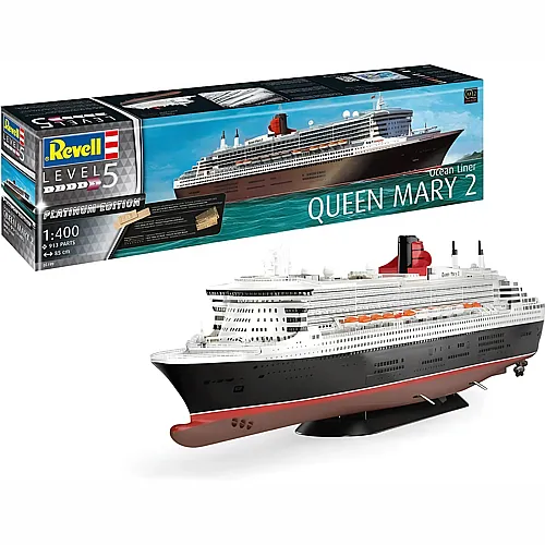 Revell Level 5 Queen Mary 2 Platinum Edition