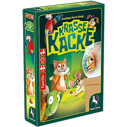 Pegasus Spiele Krasse Kacke - Deutsch
