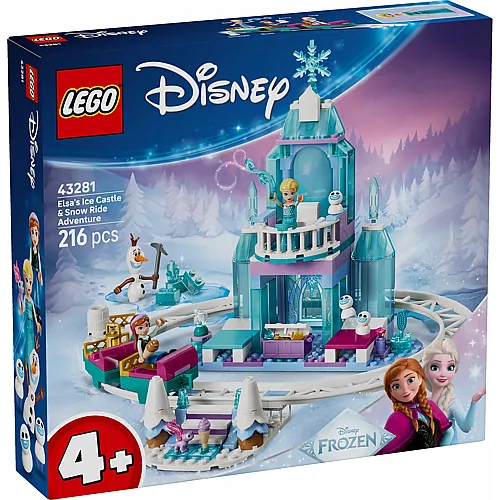 LEGO Elsa's Sleigh Ride Around the Ice Palace 43281