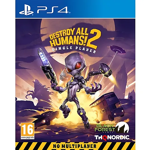 THQ Nordic PS4 Destroy All Humans 2: Reprobed - Single Player