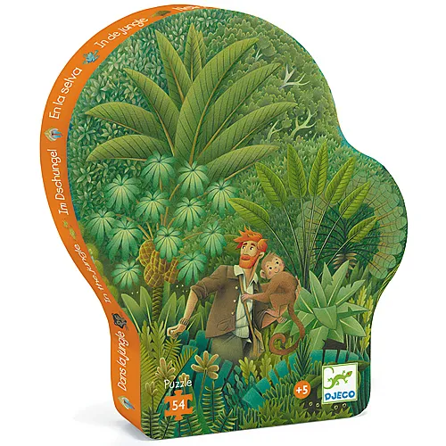Djeco Puzzle Im Dschungel (54Teile)