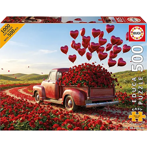 Educa Puzzle Abholung am Valentinstag (500Teile)