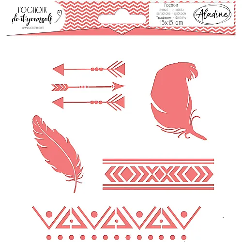 Aladine Schablonen Diy Ethnie