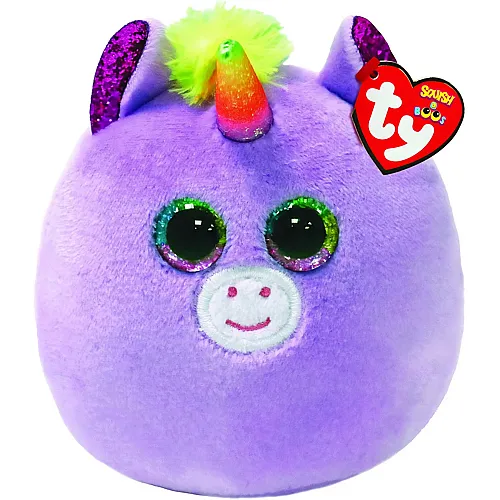 Ty Squishy Beanies Rosette das Einhorn - 8 cm