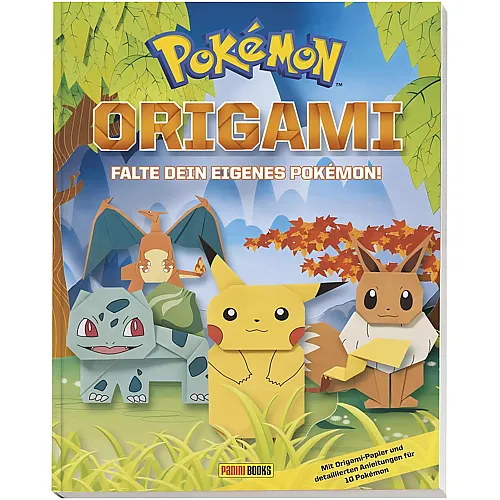 Bastelbuch Origami - Falte Dein eigenes Pokémon