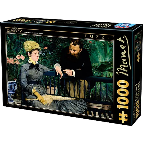 DToys Puzzle Edouard Manet In the Conservatory, 1879 - 1000 Teile