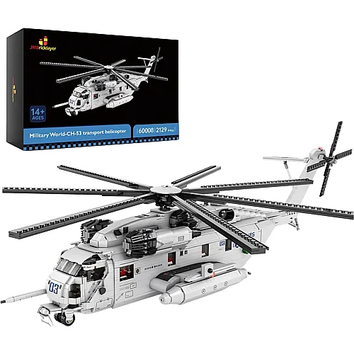 JMBricklayer Military World-CH-53 Transport Helicopter 60008