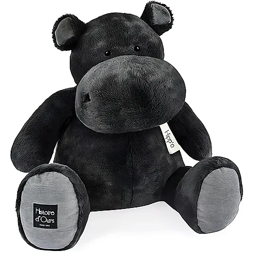 Doudou et Compagnie Hippo anthrazit - 85 cm