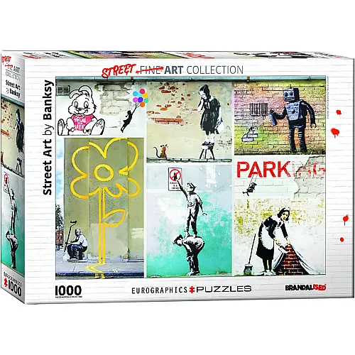 Eurographics Puzzle Fine Art Collection Street Art - Bansky (1000Teile)