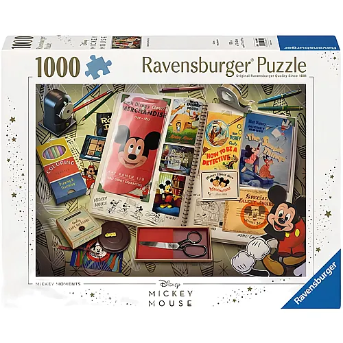 Ravensburger Puzzle Mickey Mouse 1950 Mickey Moments (1000Teile)