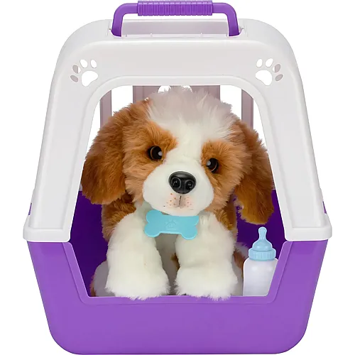 Interaktiver Hund mit Transportbox