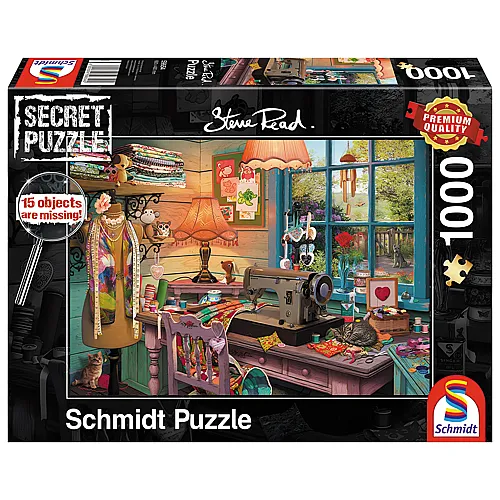 Schmidt Puzzle Steve Read Secret Im Nhzimmer (1000Teile)