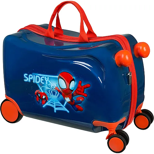 Undercover Trolley-Koffer Ride-on Spiderman