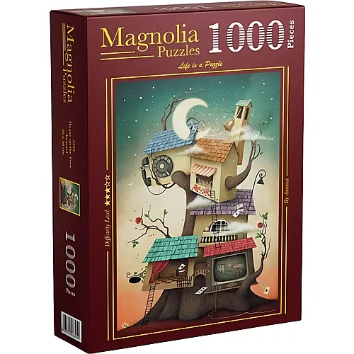 Magnolia Puzzle House on the Tree (1000Teile)