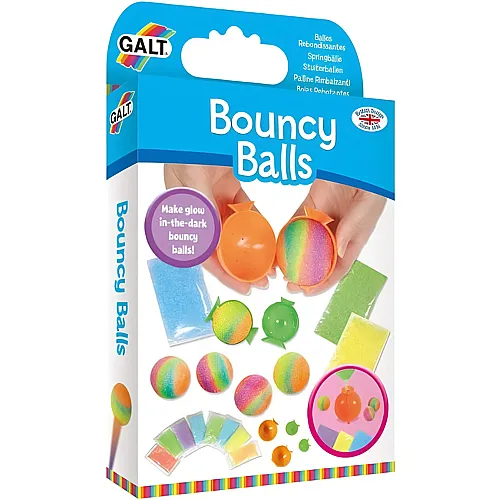 Galt Bouncy Balls Springblle selber herstellen Glow-in-the-Dark