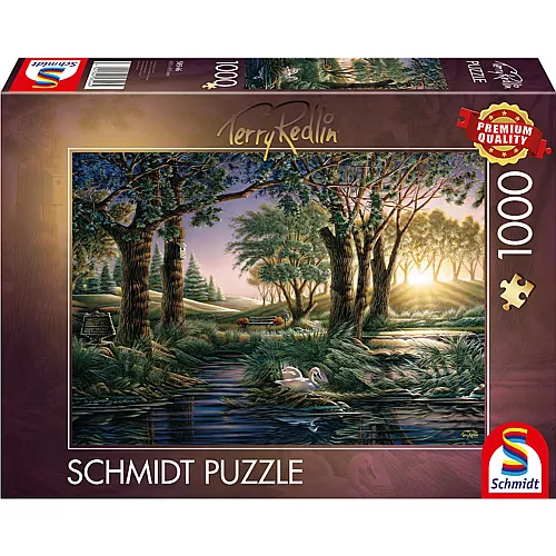 Morgenzauber am Teich - 1000 Teile