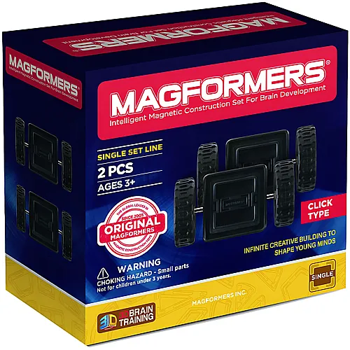 Magformers Click-Wheels Rder (2Teile)