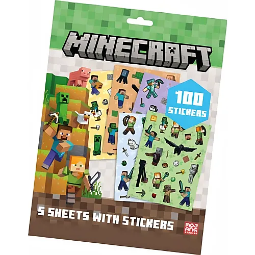 Sombo Minecraft Stickerset 21x28.6cm