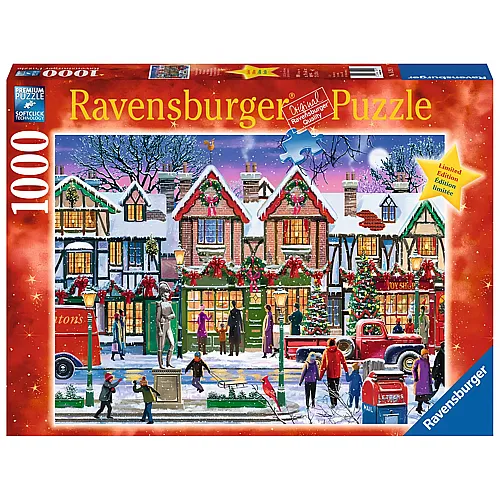 Ravensburger Puzzle Christmas in the Square - 1000 Teile