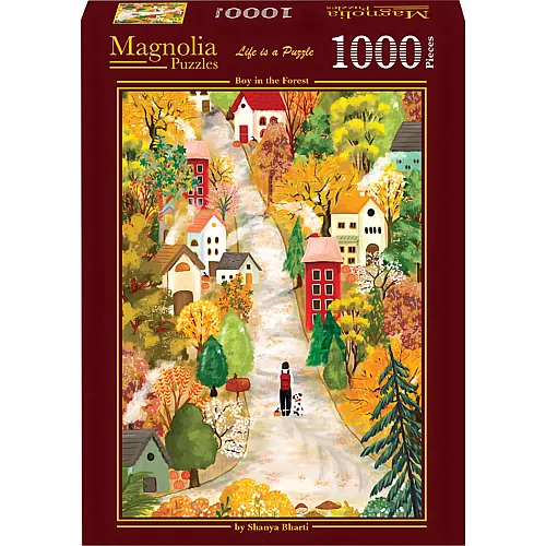 Magnolia Puzzle Puzzle 1000 Teile Junge im Wald