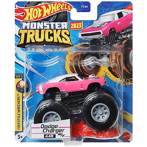Hot Wheels Monster Trucks Dodge Charger 440 R/T (1:64)