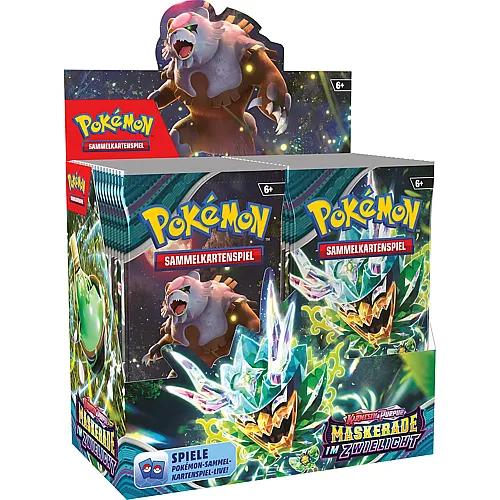 Pok�mon TCG Karmesin & Purpur Pok�mon 36er Display Maskerade im Zwielicht - Deutsch