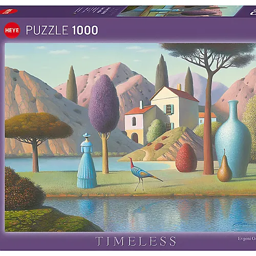 Lady in Blue 1000Teile