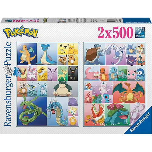 2in1 Pok�mon 500Teile