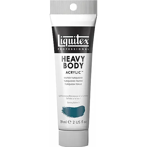 Liquitex Lqx Prof. Heavy Body Acrylfarbe 59ml Tube Ged�mpftes T�rkis