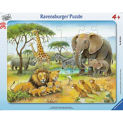 Ravensburger Puzzle Afrikas Tierwelt (30Teile)