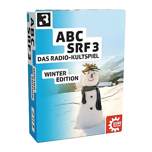 Game Factory Spiele ABC SRF 3 Winter Edition