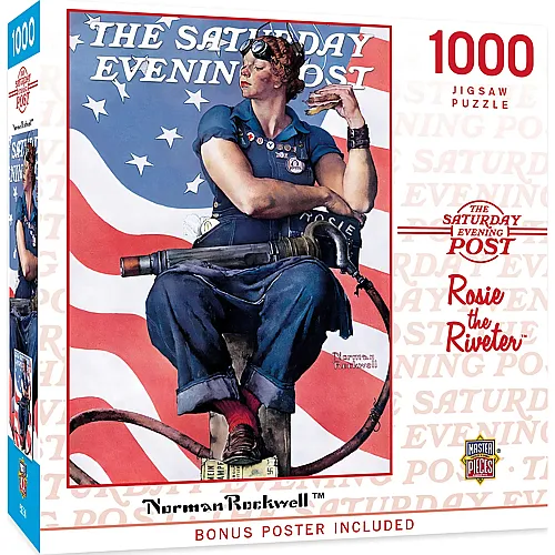 Norman Rockwell - Rosie the Riveter 1000Teile