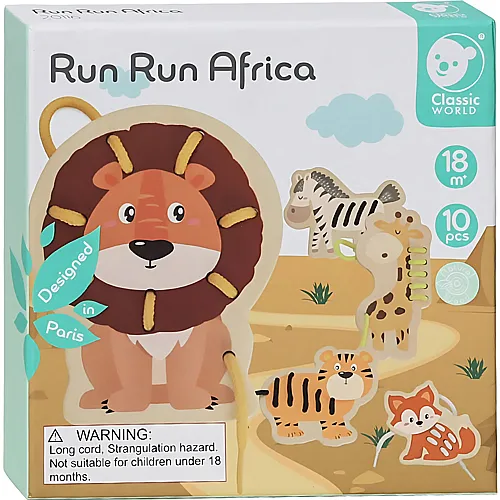 Classic World F�delpuzzle Wilde Tiere