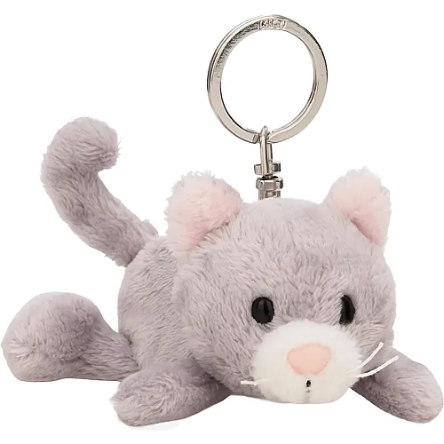 Schl�sselanh�nger Katze Grau 10cm