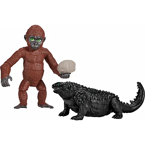 Playmates Godzilla x Kong: The New Empire Suko and Titanus Doug (15cm)