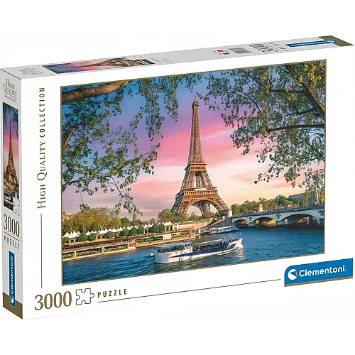 Eiffelturm - Iron Lady in Pink - 3000 Teile