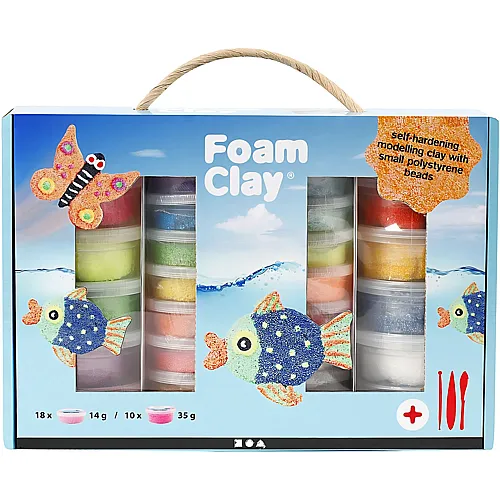 Creativ Company Foam Clay Set - 28 Teile