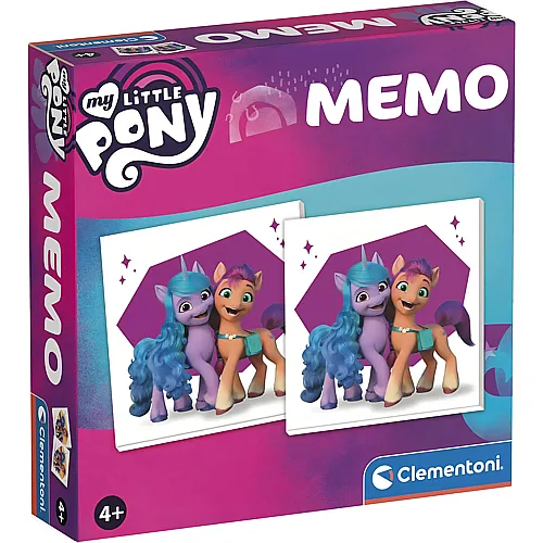 Clementoni Spiele Memo My little Pony