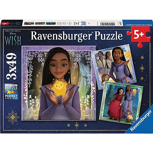 Ravensburger Puzzle Disney Wish (3x49)