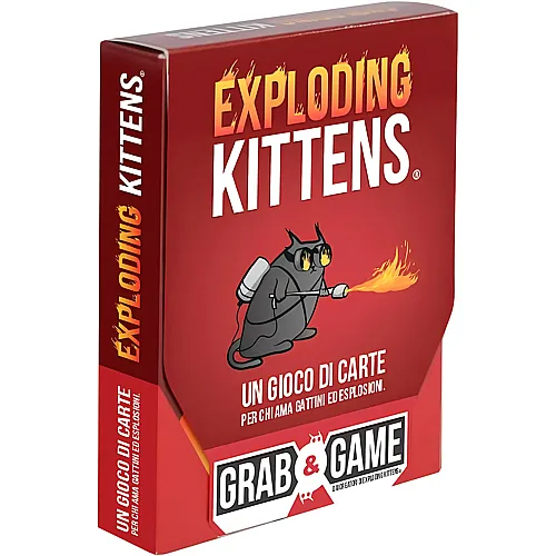 Exploding Kittens Grab & Game - Italiano