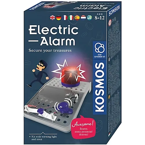 Kosmos Elektro-Alarm Sichere Geheimverstecke - Mehrsprachig
