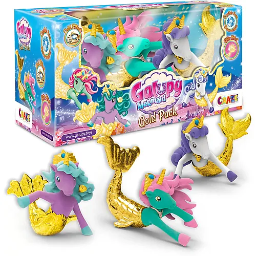 Galupy Mermaid Gold Edition