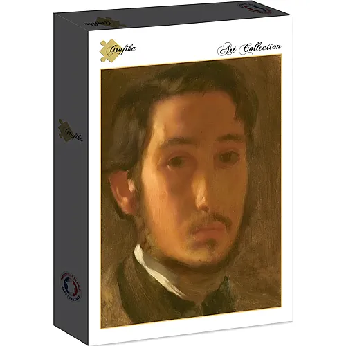 Grafika Puzzle Art Collection Edgar Degas Self-Portrait with White Collar, 1857 - 2000 Teile
