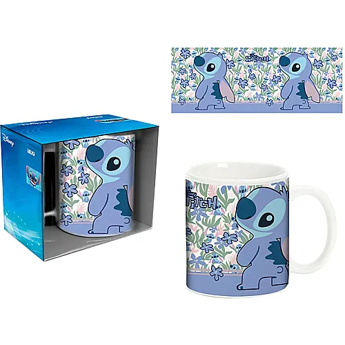 Coriex Lilo & Stitch Stitch Tasse in Geschenkbox (350ml)